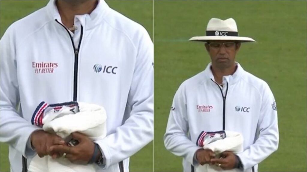 Kumar Dharmasena controversy Sanjay Bangar