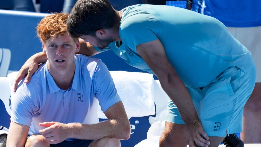 Alcaraz wins Cincinnati Open title after ill Sinner retires