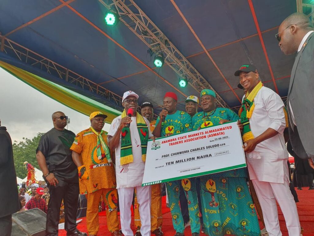 Anambra traders endorse Soludo for second term