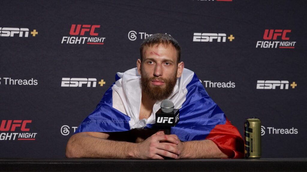 Andrey Pulyaev breaks down comeback for first UFC win