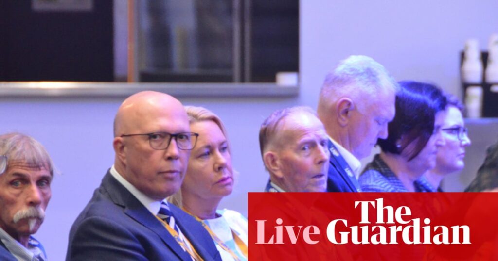 Australia news live: Peter Dutton rules out return to politics in rare public appearance; Guzman y Gomez cracks $1bn in sales | Australia news