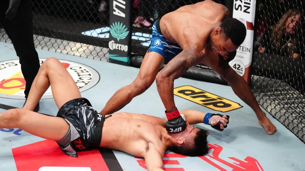 Best MMA knockouts: Violent head kicks, nasty combos, a wild slam and more fill a crazy day in the cage