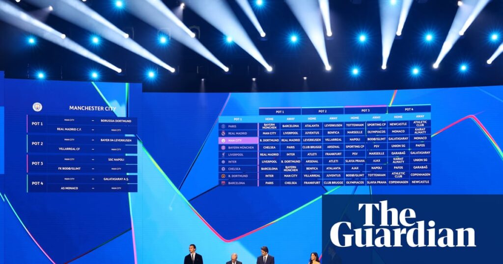 Blockbuster Champions League draw is intriguing but ultimately a bit irrelevant | Champions League