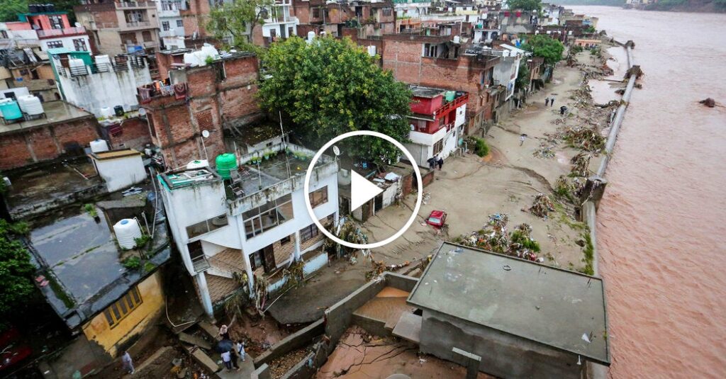 Dozens Are Killed in Kashmir After Heavy Rain and Flooding
