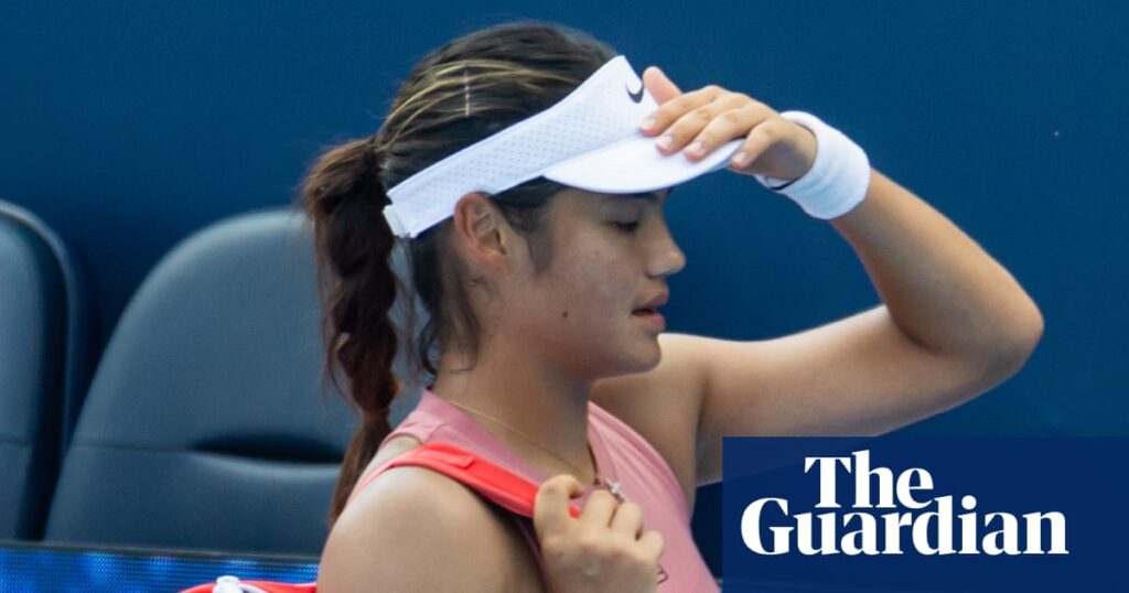 Emma Raducanu ‘proud’ of pushing Aryna Sabalenka to limit in Cincinnati Open | Emma Raducanu