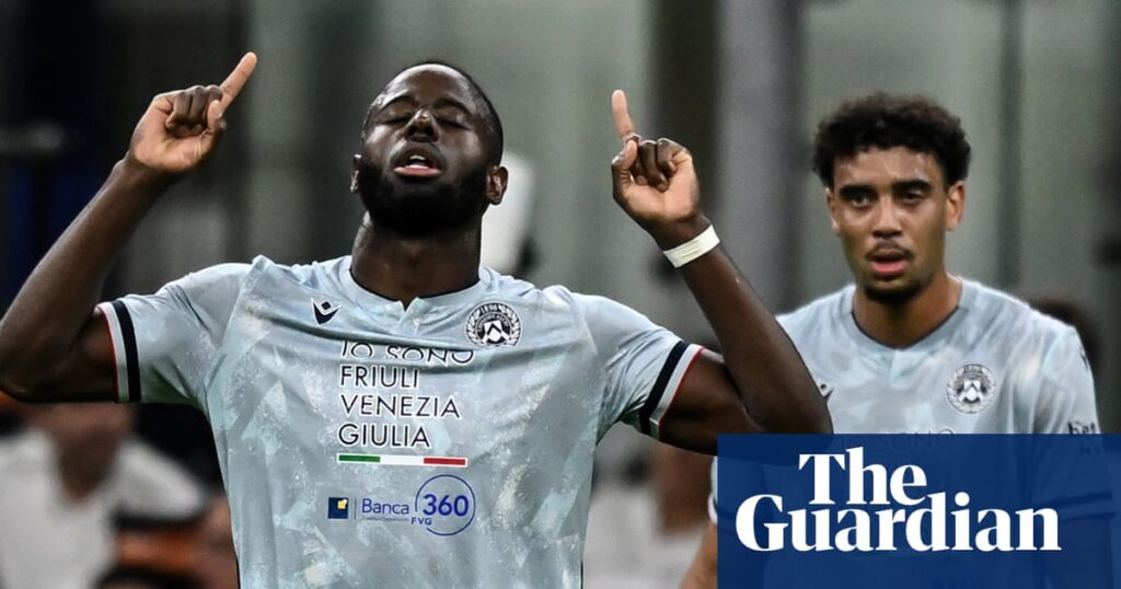 European football: Keinan Davis on target as Udinese shock Inter | European club football