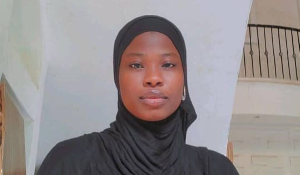 Female cleaner bags first class in mathematics