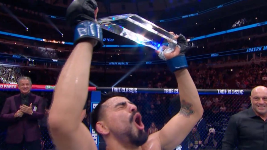 Former fighter returns for stunning upset to win 'TUF 33'