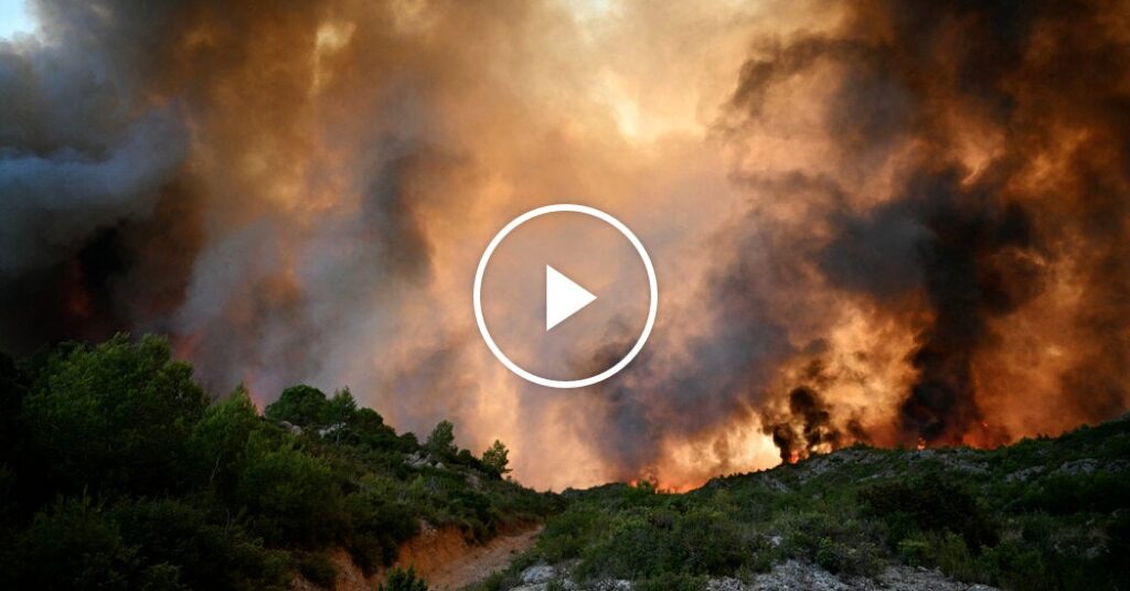 France Struggles to Contain Largest Fire in Decades