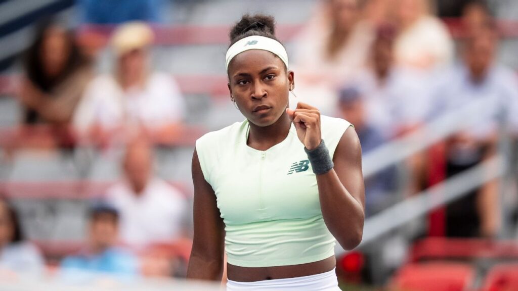 Gauff rallies again in Montreal despite 14 more double faults