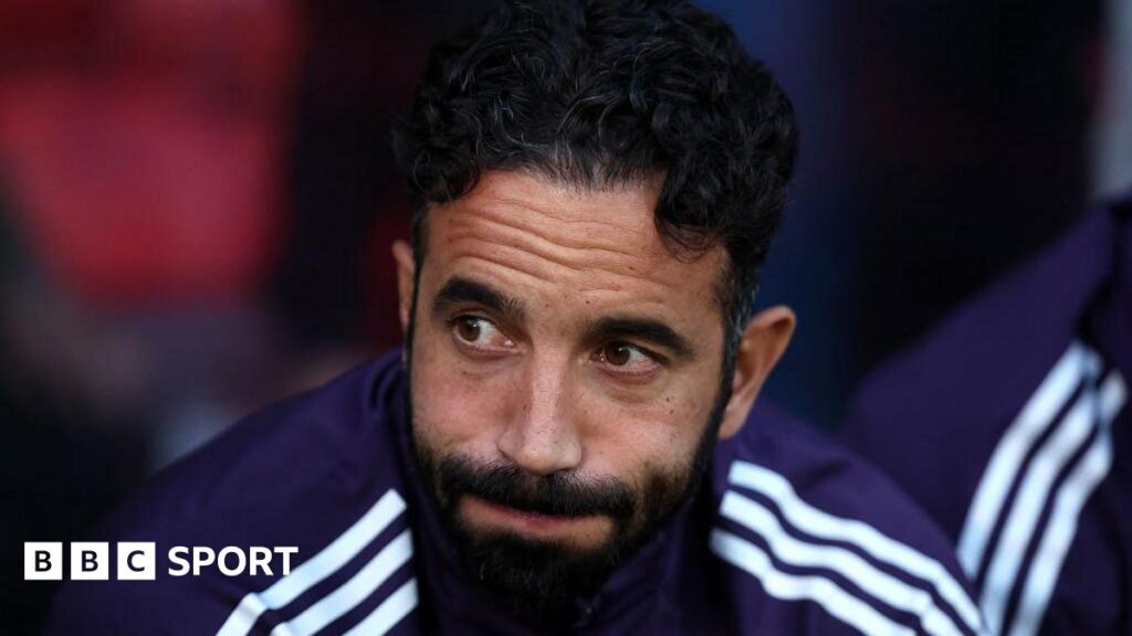 Manchester United boss Ruben Amorim
