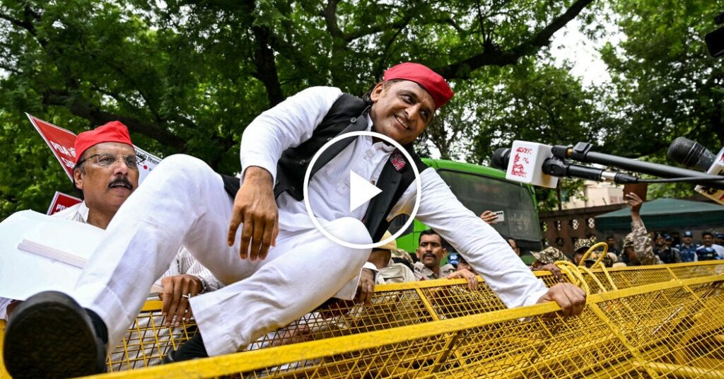 Indian Lawmakers Detained for Protesting ‘Electoral Irregularities’