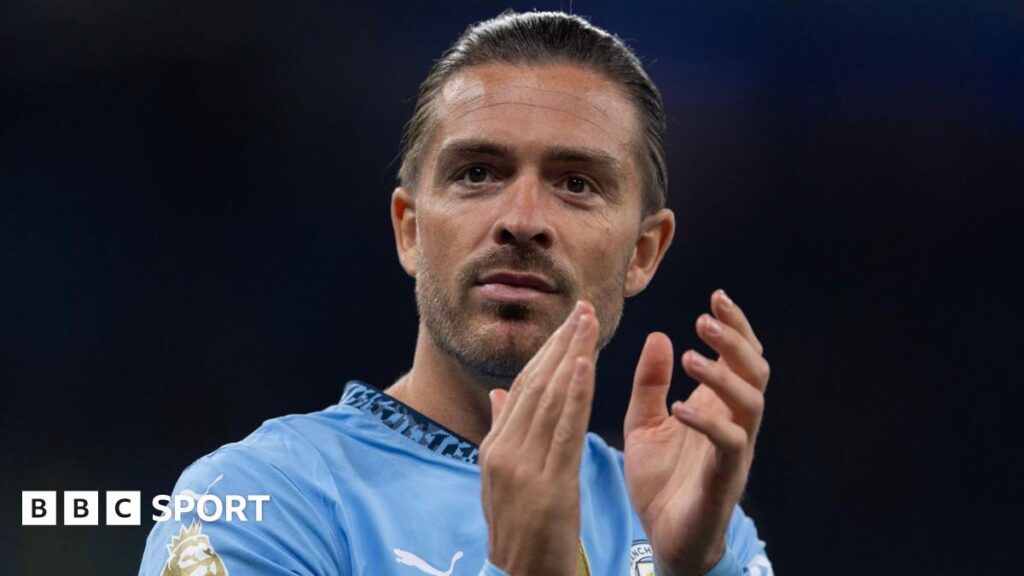 Manchester City winger Jack Grealish