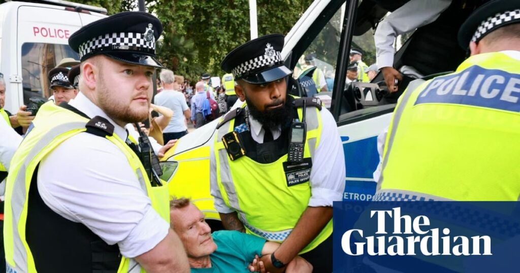 Met police arrest more than 150 people at Palestine Action protest in London | UK news