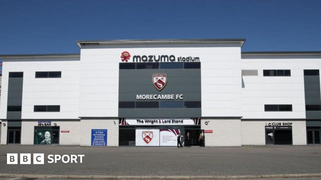 Morecambe's Mazuma Stadium home
