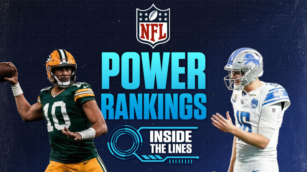 NFL power rankings 2025: Packers over Lions in NFC North among best bets from SportsLine Projection Model