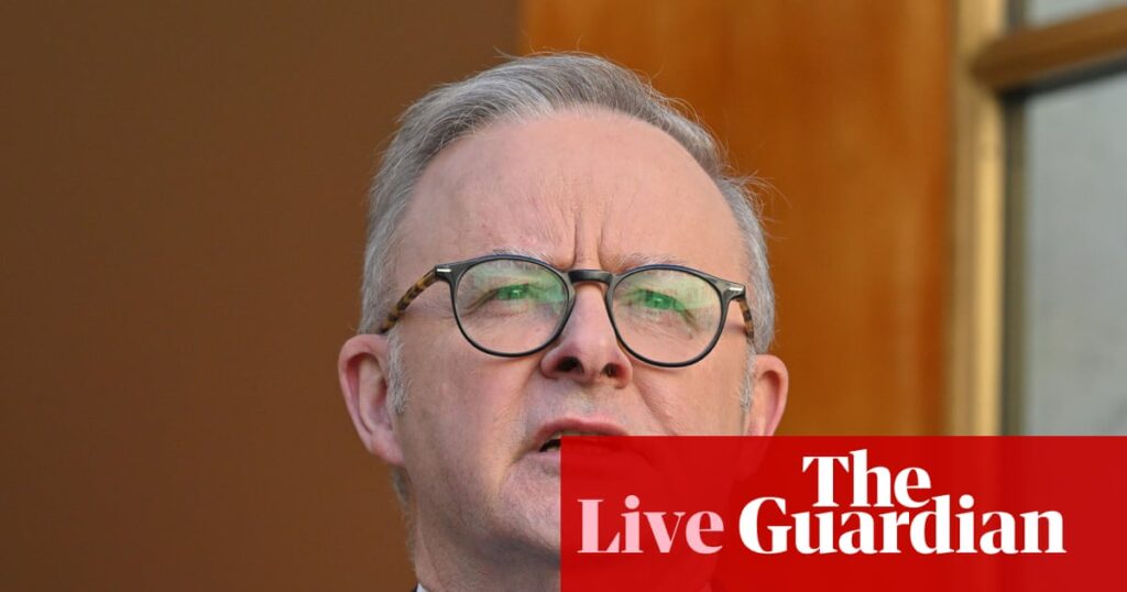 News live: Albanese announces Australia will recognise Palestinian statehood in September | Australia news