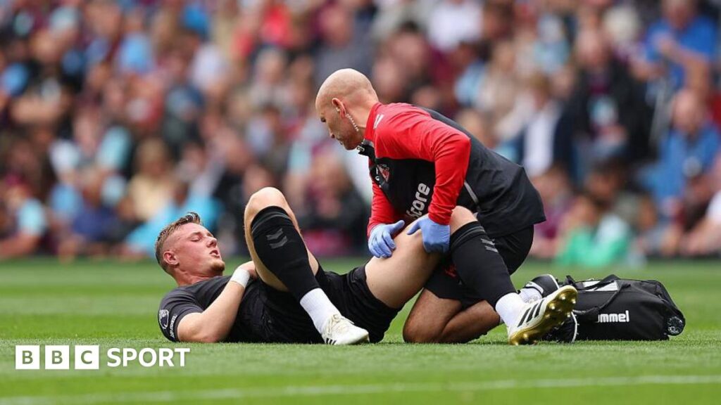 Daniel Ballard receives treatment