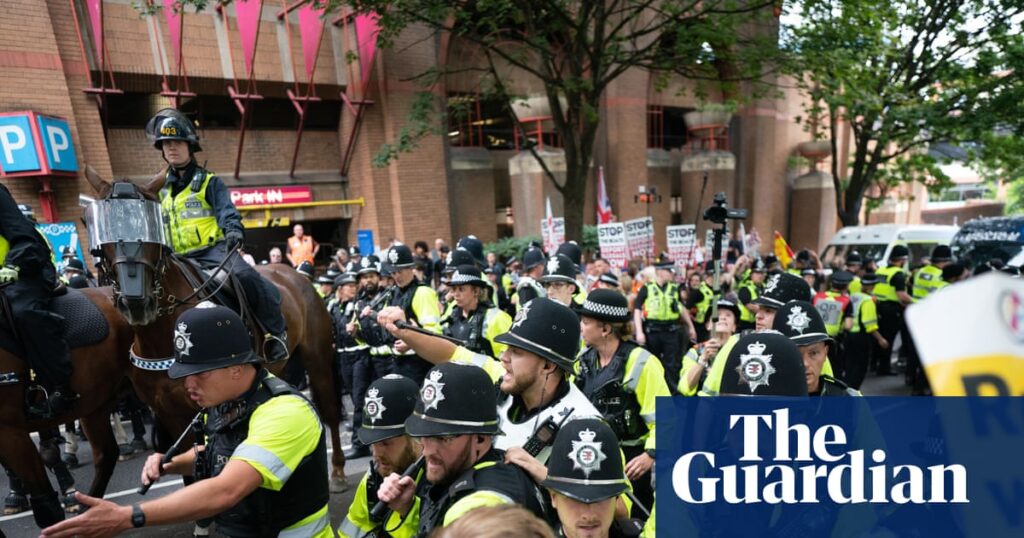 Police clash with protesters as asylum hotel demonstrations take place in UK | Protest