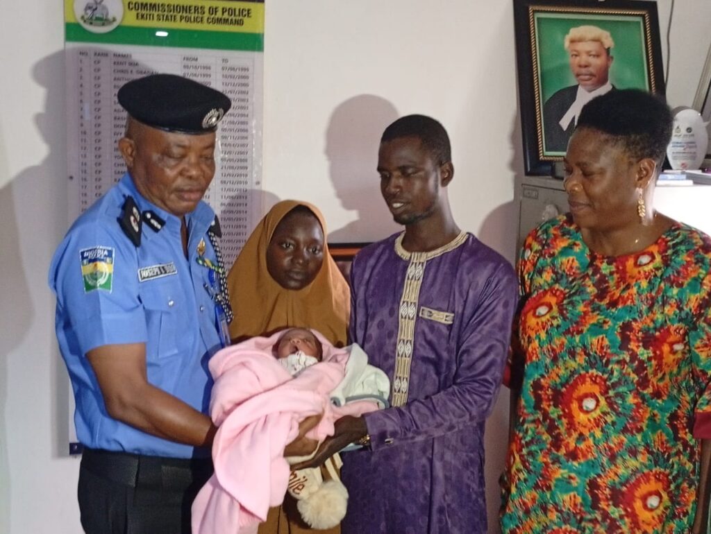 Ekiti: Police recover stolen day-old baby, arrest suspect