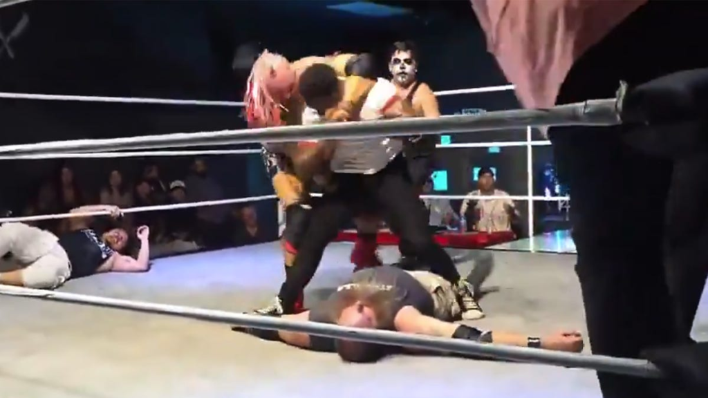 'Rampage' Jackson's son Raja drops blindside attack on pro wrestler