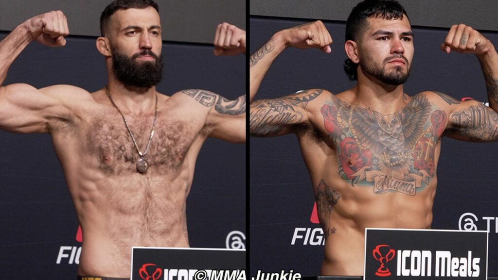 Roman Dolidze, Anthony Hernandez make weight