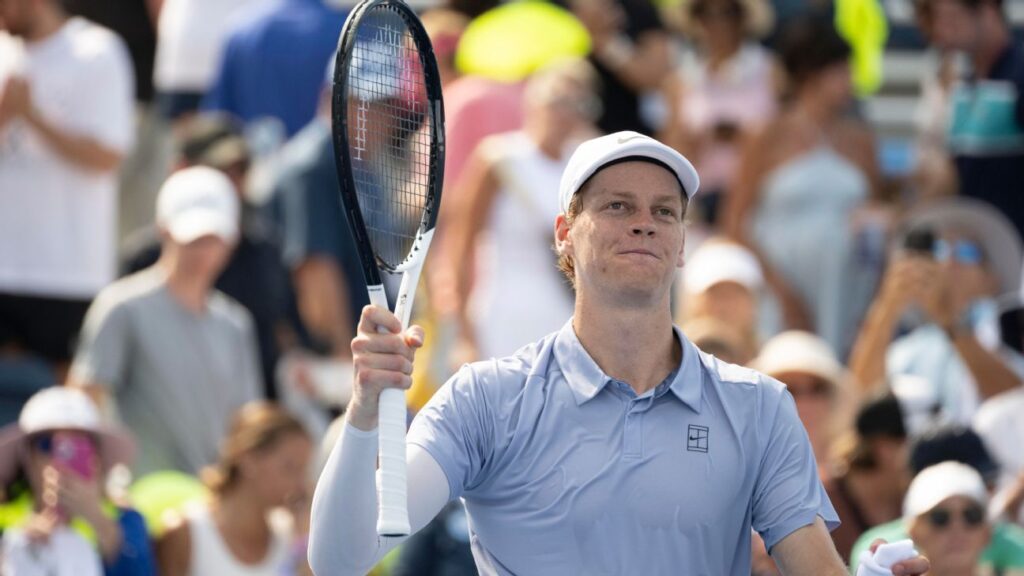 Sinner routs Auger-Aliassime in Cincinnati Open quarterfinals