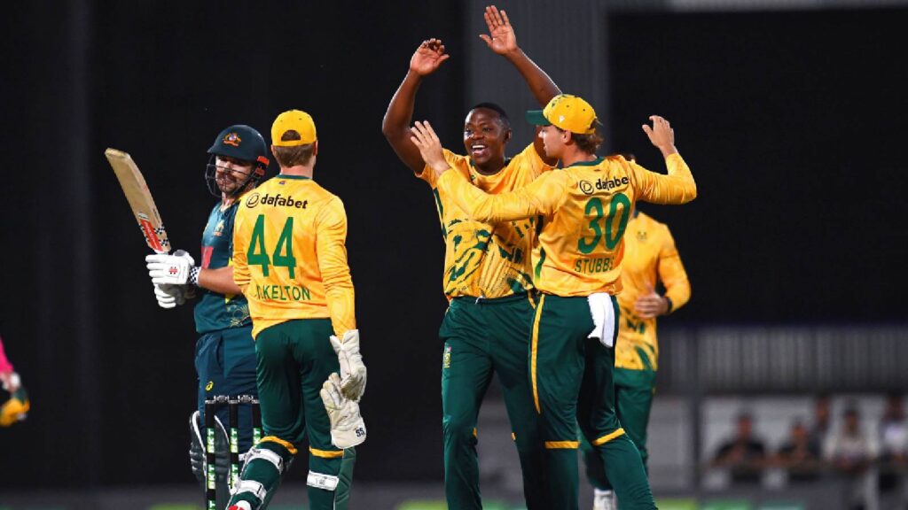 South africa Australia record
