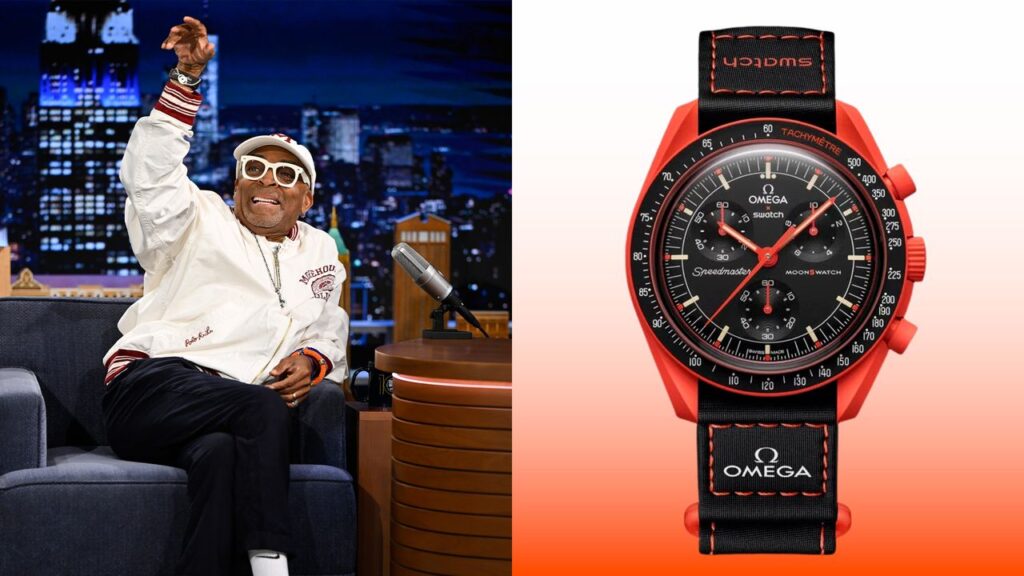 Spike Lee's Vibrant MoonSwatch Is a Nod to a Beloved Vintage Speedmaster