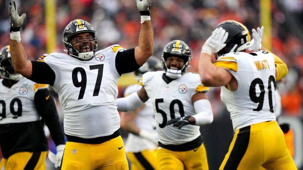 Steelers' Derrick Harmon reveals advice from T.J. Watt, Cam Heyward