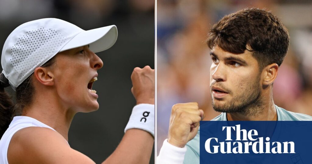Swiatek the one to beat in New York while Alcaraz and Sinner dominate men’s draw | US Open Tennis 2025
