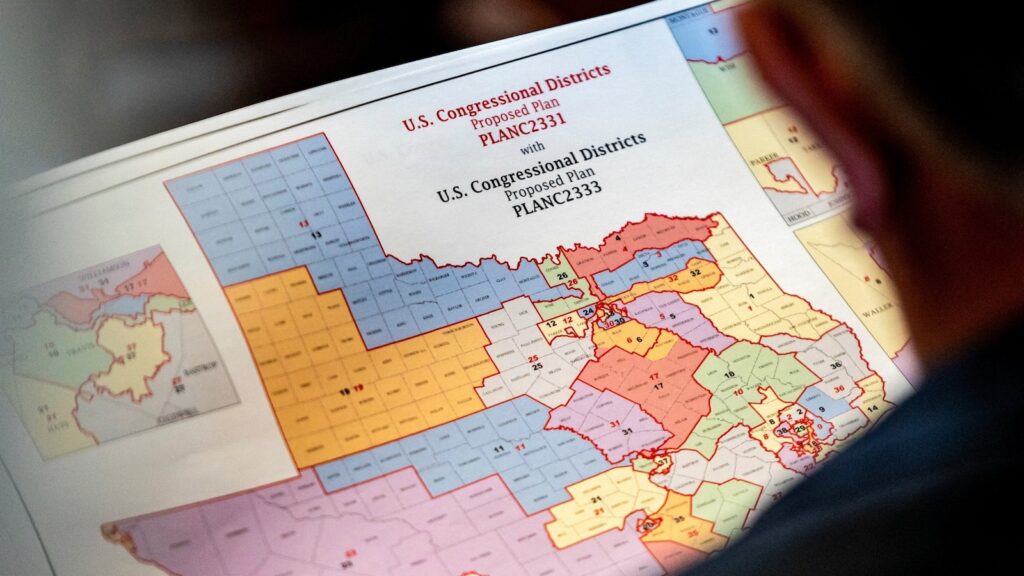 Texas Gov. Abbott signs redrawn congressional map favoring Republicans into law after Trump push