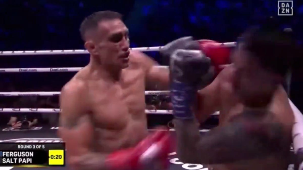 Tony Ferguson TKOs Salt Papi in shocker