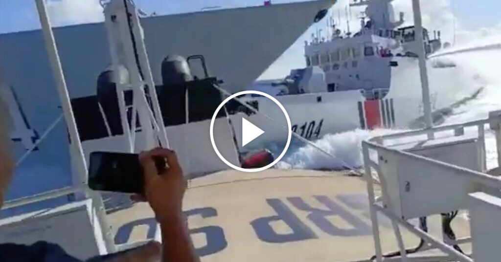 Two Chinese Ships Collide While Chasing Philippine Patrol Boat