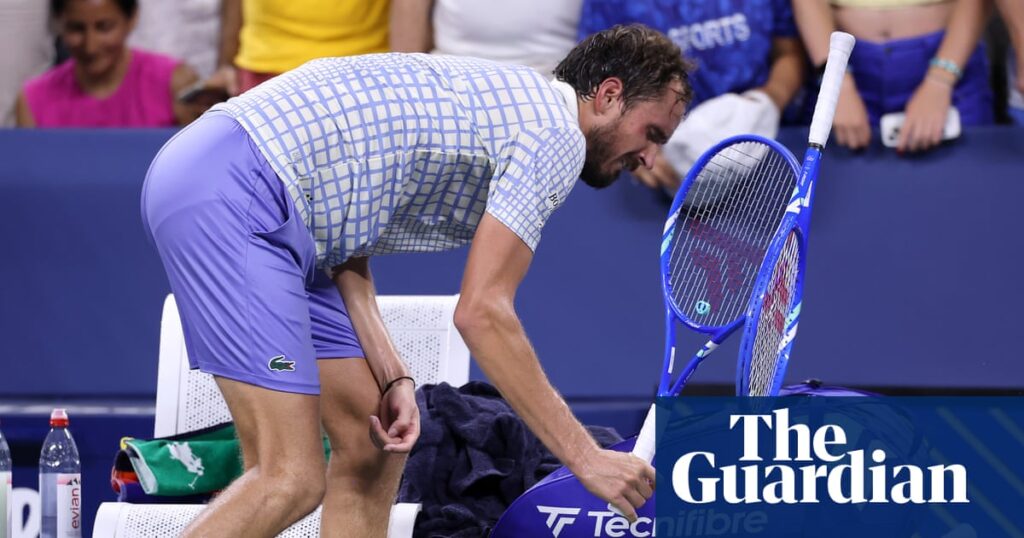 US Open: Daniil Medvedev fined $42,500 for racket meltdown | Daniil Medvedev