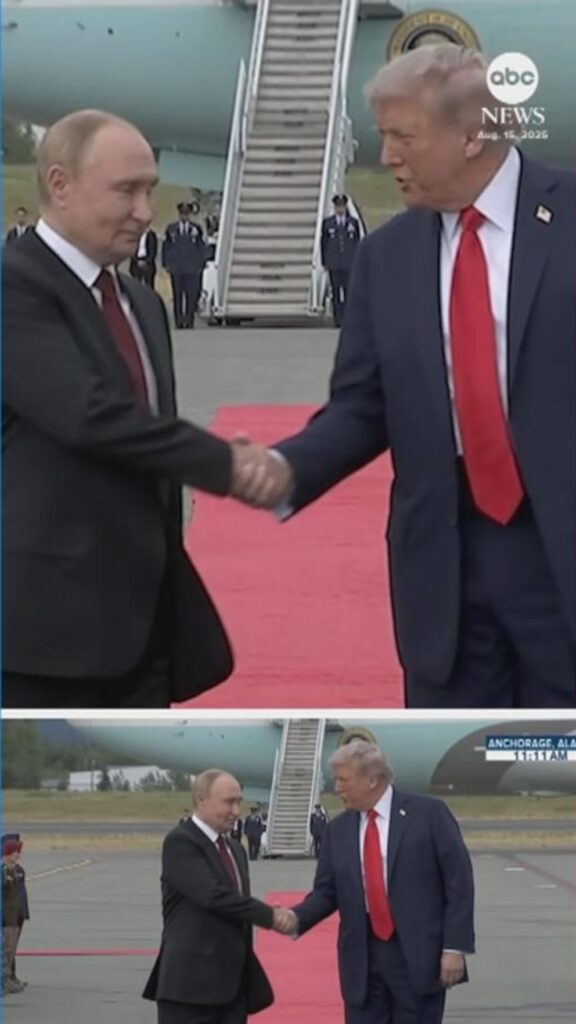 WATCH:  President Trump and Russian President Putin arrive in Alaska