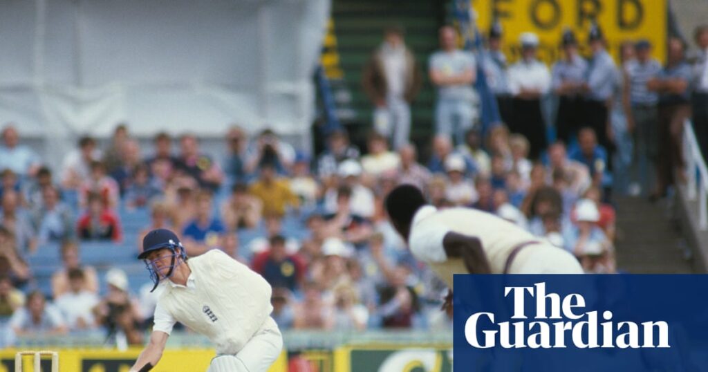 When Paul Terry went out to bat for England with a broken arm | Cricket