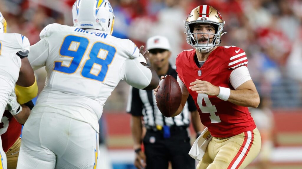 Wisconsin quarterback Tanner Mordecai stats final NFL preseason game