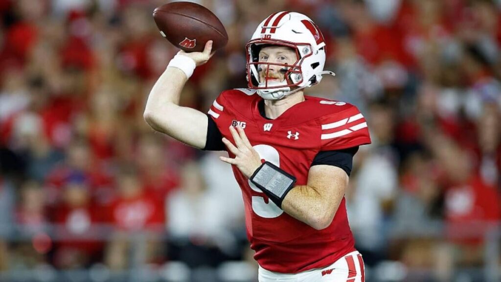 Wisconsin starting QB Billy Edwards Jr. leaves Week 1 win over Miami (Ohio) with non-contact injury