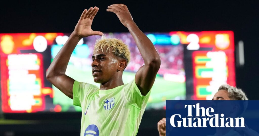 Young prince Lamine Yamal embracing the pressure of joining Barcelona’s kings | La Liga