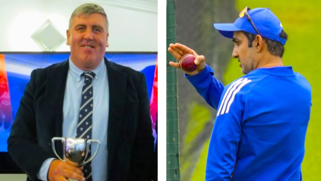 Indian head coaches Gautam Gambhir and Sitanshu Kotak were asked by Fortis, through a messenger, to stay 2.5 metres away from the playing surface.