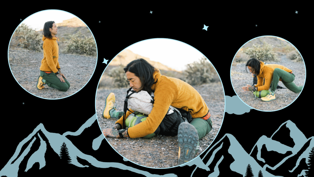 stretches for backpackers