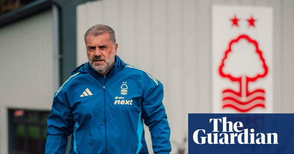 Ange Postecoglou vows to helm Nottingham Forest back to ‘rightful place’ in game | Nottingham Forest Ange Postecoglou vows to helm Nottingham Forest back to ‘rightful place’ in game | Nottingham Forest