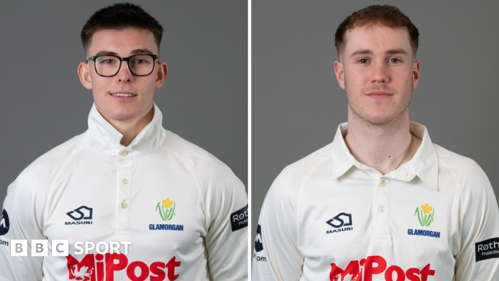 Asa Tribe and Ben Kellaway: Glamorgan's best chances of England cricketers in 20 years?
