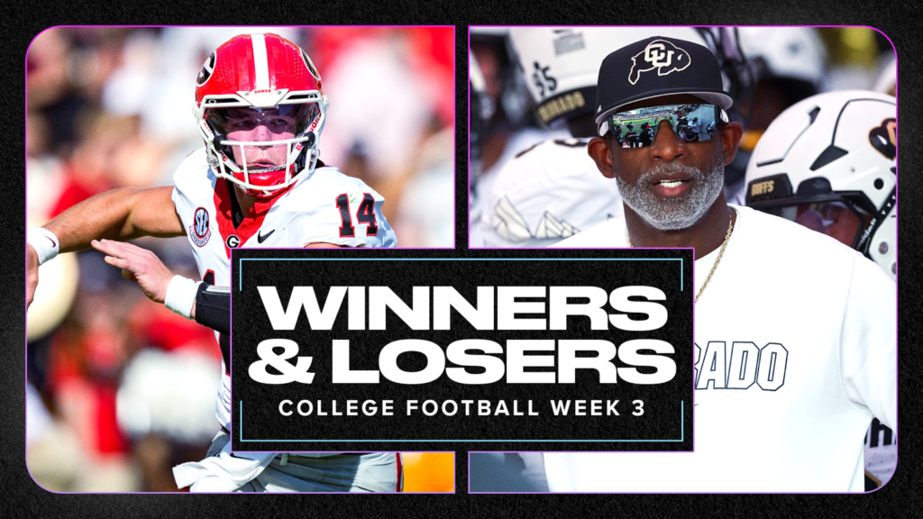 B/R's 2025 College Football Winners and Losers from Week 3