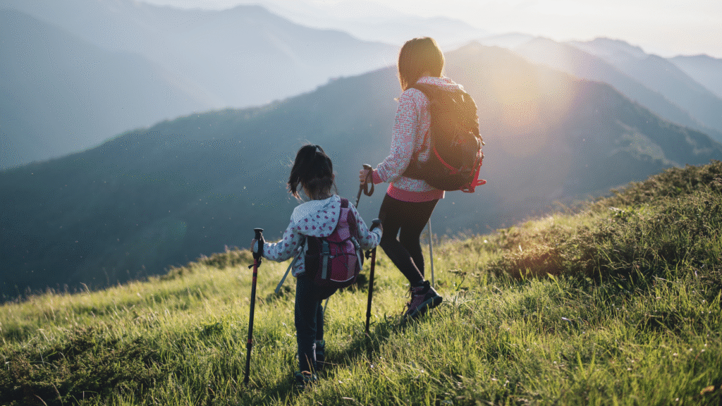 Can We Normalize Meditation Breaks on Family Hikes?