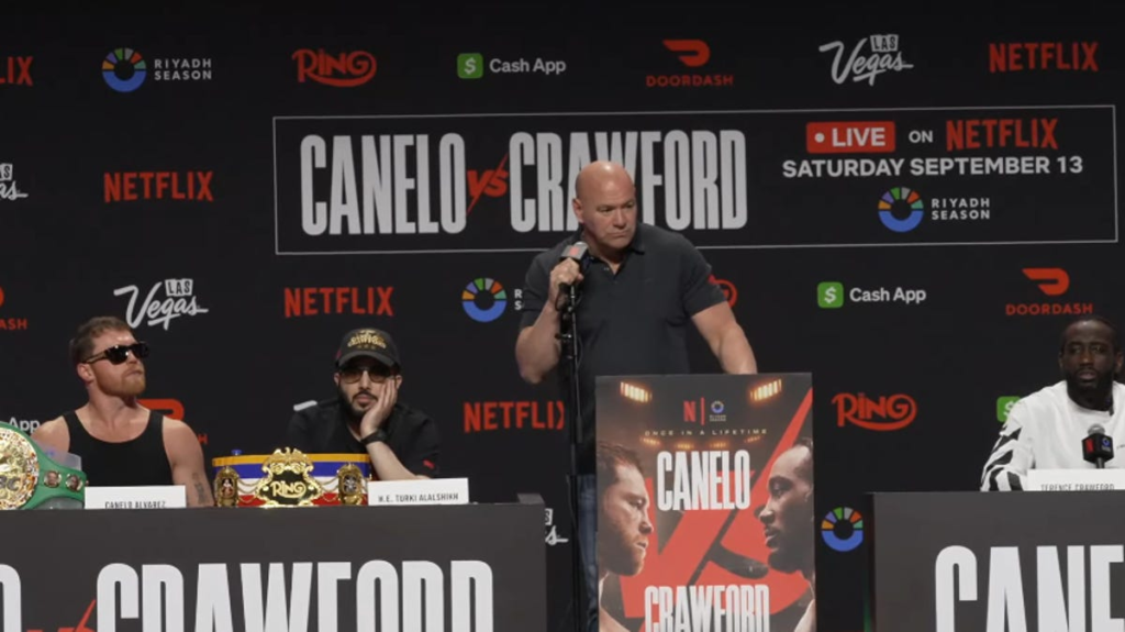 Canelo vs. Crawford pre-fight press conference
