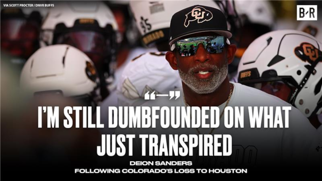Deion Sanders 'Dumbfounded' by Colorado Loss, Takes Responsibility for 'Foolishness'