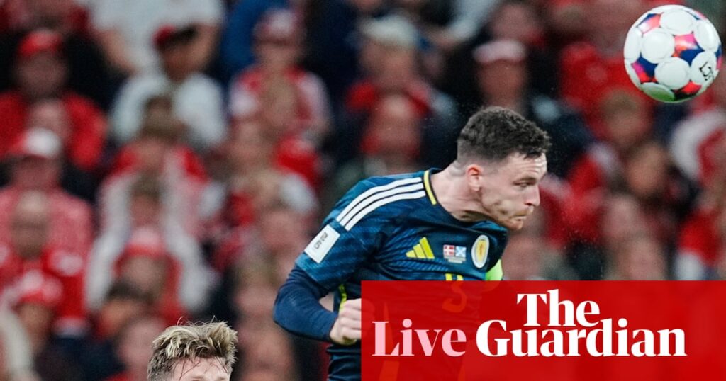 Denmark v Scotland, Isak in action for Sweden and more: 2026 World Cup qualifiers - clockwatch | World Cup 2026 qualifiers
