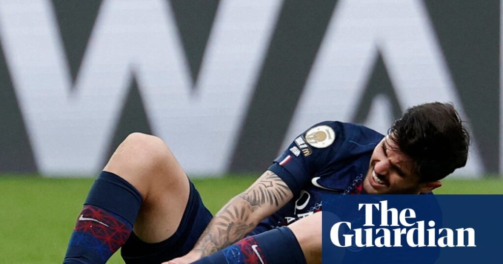 European football: Barcola extends PSG’s perfect start but injuries mar Lens win | European club football